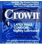 Okamoto CROWN Male Condoms - 25 bulk