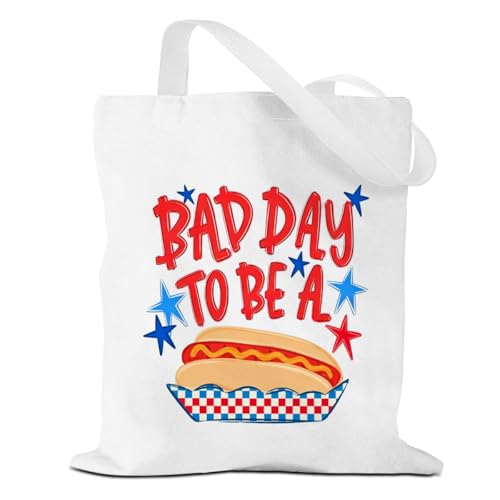 Patriotic Coquette Canvas Tote Bag