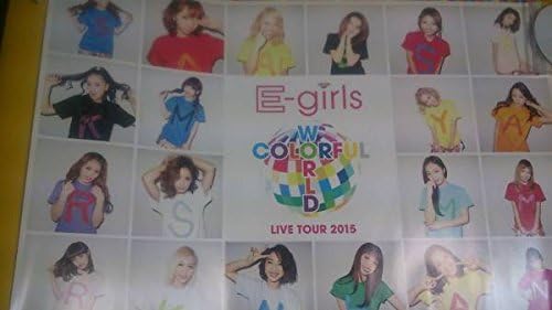 Amazon E Girls Colorful Land ツアー グッズポスター A アニメ 萌えグッズ 通販
