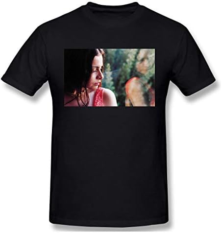 Riufg Men's Mazzy Star Cotton T-ShirtBlack