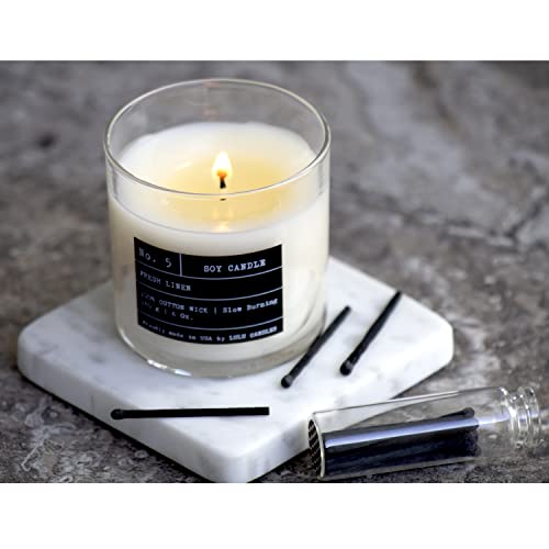 Lulu Candles Wild Lemongrass Luxury Scented Soy Jar Candle Hand