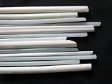 Devardi Glass Lampwork, Beadmaking Glass Rods, COE 104 Mixed Whites 1 Lb