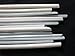 Devardi Glass Lampwork, Beadmaking Glass Rods, COE 104 Mixed Whites 1 Lb