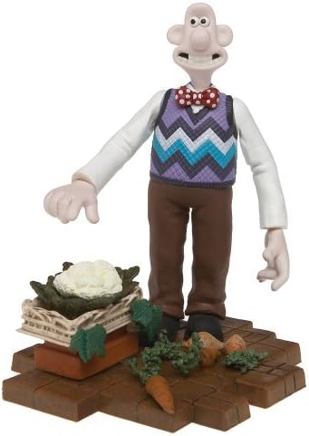 Wallace and Grommit Curse of the Were-Rabbit Action Figure : Wallace by Wallace and Gromit