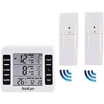 Amazon.com: AcuRite 00986A2 Refrigerator/Freezer Wireless Digital