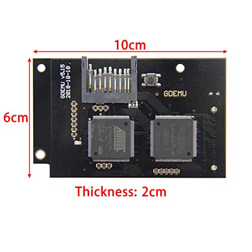 UKSAT DC Game Machine GDEMU Optical Drive Simulation Board for VA1 SEGA Dreamcast DC Game Machine The Second Generation Built-in Free Disk