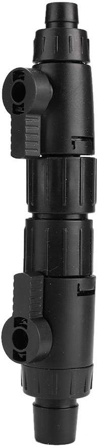 Pssopp Aquarium Hose Valve Pipe Valve Fish Tank Quick Release Connector Aquarium Water Control Valve Pipe Connector Adapter with Quick Release Handle(12mm to 16mm)