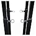 (2) Rockville RTP32W Totem Style DJ Speaker Stands w/Black+White Scrims+(2) Bags