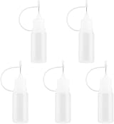GroveEss 5Pcs 10ml Needle Tip Glue Bottles Precision Applicator Set view 1