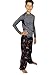 LEGO Star Wars Boy's Flannel Pajama Pants (10-12, Black/Red)