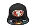 NFL San Francisco 49Ers On Field 5950 Black Cap, 7 1/2