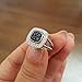 Sterling Silver Rhodium Plated, White & Black CZ Rope Design Band Womens Ring