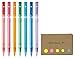 Color Mechanical Pencil 0.5mm 7 Color(Red/Blue/Pink/Orange/Green/Mint Blue/Lavender) Pens, Sticky Notes Value Set