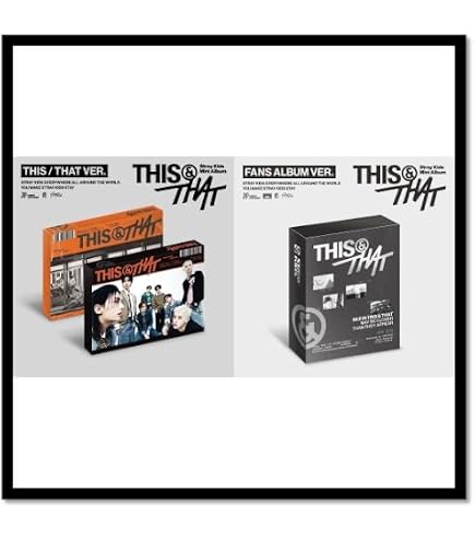 Amazon.com: SKZ Stray Kids THIS & THAT [THIS + THAT + 8 & Ver +