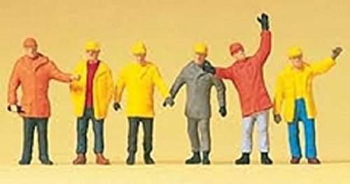 Preiser 14034 Workers In Protective Clothing (6)