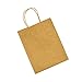bagmad Sturdy 8x4.75x10 inch 100 Pack Medium Thick Paper Bags with Handles Bulk, Brown Kraft Bags, Strong Craft Gift Grocery Shopping Retail Party Favors Wedding Bags Sacks
