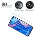 [2-Pack]WRJ Screen protector for Huawei Honor 9X/9X Pro/Huawei Y9 Prime 2019/Huawei P Smart Z, HD Anti-Scratch Anti-Fingerprint No-Bubble 9H Hardness Tempered Glass with Lifetime Replacement Warranty