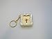 LACrafts Bible Keychain Key Chain Religious Favor - English - Gold (12 Pack)