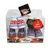 4 Pairs Transformers Baby Socks Baby Booties Gift Box Set Infant Size 0-6 Months