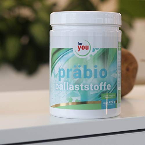 for you präbio ballaststoffe Pulver hochdosiert mit pflanzlichen
