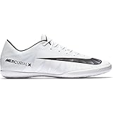 Men's Nike MercurialX Victory VI CR7 (IC) Indoor Soccer Cleat Blue Tint/Black/White Size 10 M US