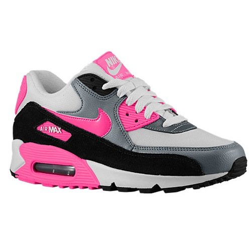 Nike Women's Wmns Air Max 90 Essential, WHITE/HYPER PINK-COOL GREY-BLACK,  11 M US- Buy Online in Guyana at guyana.desertcart.com. ProductId : 3708706.