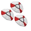 3 stuks vervangende wismop voor Vileda O-Cedro microvezel, navulverpakking voor Spin Mop 360 draaibaar