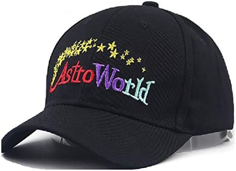 Men Baseball Hat Cap Travis Scott astroworld Hip Hop Rap Snapback Adjustable Black Unisex dad hat