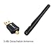 Wireless USB Adapter Neoteck Gold Pro AC 5G 600Mbps Dual Band USB WiFi Adapter 802.11 AC/B/G/N Maximum Speed up to 5G 433Mbps 2.4G 150Mbps Support Mac Windows 10 Windows 8 7 Vista XP