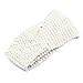 Lookatool Womens Warm Hat Skiing Cap Knitted Empty Skull Beanie Headband (White)