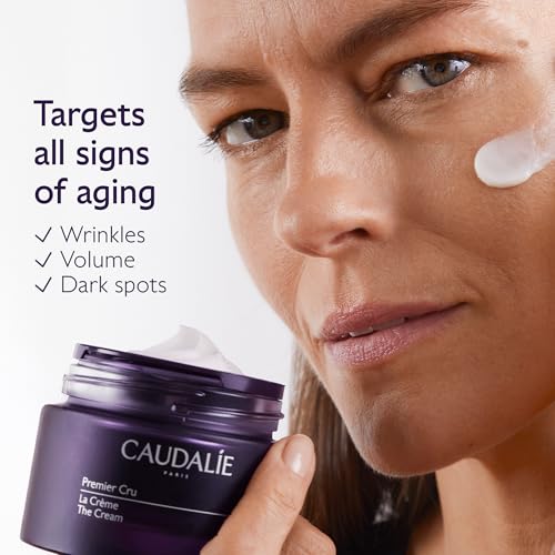Caudalie Premier Cru Anti-Aging Cream Moisturizer, Refillable - 50 ml