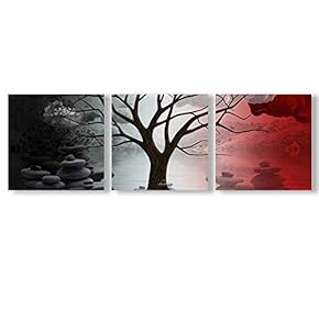 Abstract Cloud Tree Pictures Home Wall for Bedroom...