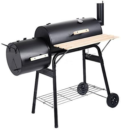 Amazon Com Goplus Outdoor Bbq Grill Charcoal Barbecue Pit Patio