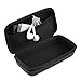Geekria UltraShell Case Compatible with Sennheiser PXC300, PXC250-II, PXC250, PX200-II, PPX200, MM60 Headphones, Replacement Protective Hard Shell Travel Carrying Bag with Cable Storage (Black)