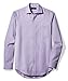 Amazon Brand - Buttoned Down Men's Classic-Fit Spread Collar Solid Pinpoint Dress Shirt, Supima Cotton Non-Iron