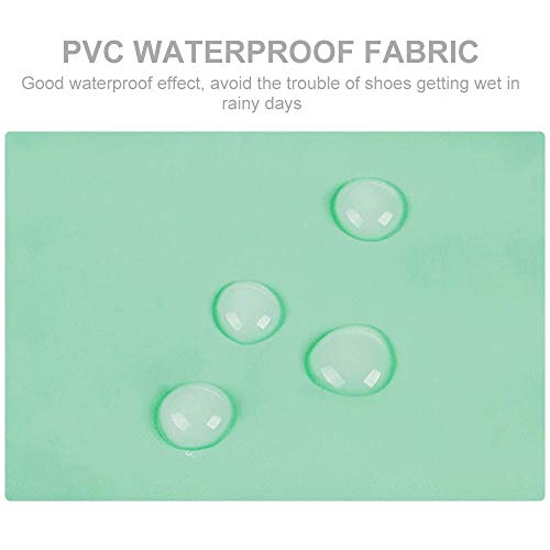 FOONEE Waterproof Rain Boot Shoe Cover Overshoes, Reusable Snow Shoe Covers & Binding with High Tube Overshoes for Men/Women/Children