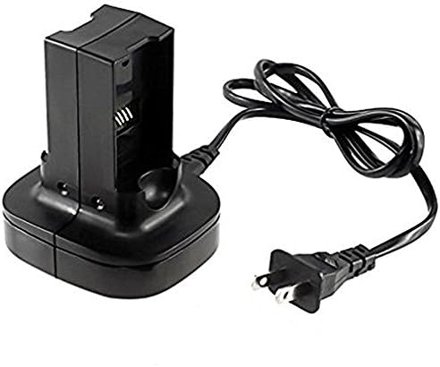 Honsdom Xbox 360 Dual Charger Charging Station Stock Dock for Xbox 360 Controller-Black