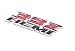Aimoll 2pcs 392 Hemi Emblem, Badge Decal 3D Logo for Dodge Challenger Chrysle 300c (Chrome red)