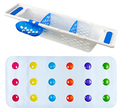 Munchkin Secure Grip Bath Caddy & Bath Mat