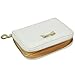 kilofly Women's 2-in-1 Transparent Clear Bag Shoulder Crossbody Purse + Wallet, Silver