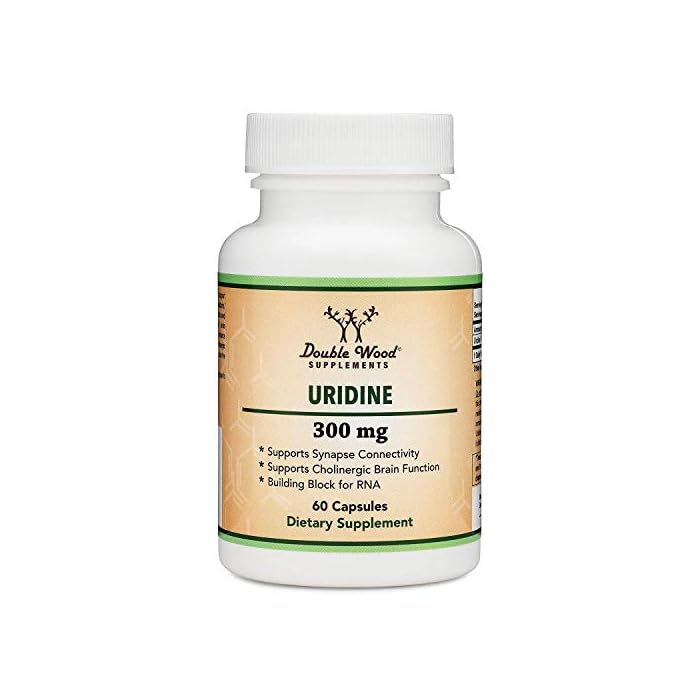 Uridine Monophosphate - Third Party Tested (Choline Enhancer, Beginner Nootropic) 300mg, Manufactured in USA (60…