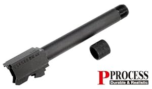 GUARDER／KSC グロック G17/G18C 14mm逆ネジ スチール スレッドアウターバレル 2015Ver