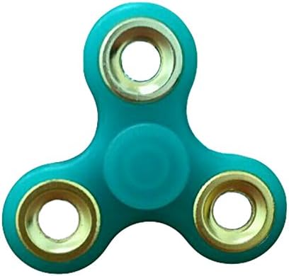 NFL Glow In The Dark Fidget Spinner Cool Small Mini Cheap Hand Spinner Toy EDC Focus Fidget Toy with Hybrid Ceramic Bearing Ultra Durable Non-3D printed for Adult Children (Fluorescent Blue)
