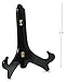BANBERRY DESIGNS Black Wooden Easels - Premium Quality Folding Display Stand - 11