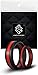 Knot Theory Silicone Wedding Ring Band for Men Women: Superior Non Bulky Rubber Rings - Premium Quality, Style, Comfort - Ideal Bands for Gym, Work, Hunting, Sports, and Travels