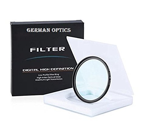 40.5MM GERMAN OPTICS Multi-Coated Ultra-Slim UV (Ultra Violet) Filter For Sony Alpha a6500, a6300, a6000, a5000, a5100, NEX 5 6 - NIkon 1 AW1, J1, J2, J3, J4, J5, S1, S2, V1, V2, V3 Digital Camera