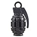 TOMALL Tire Valve Caps Hand-Grenade Style for Car Motorcycle Bicycle Aluminum Alloy Tyre Valve Air Caps (4pcs Black)