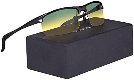 HD Night Driving Glasses RAYSUN Polarized Anti-Glare Rain Day Safety for Night Vision