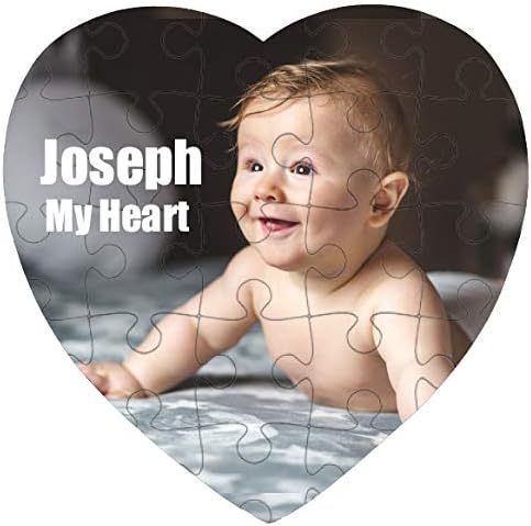 Photo Heart Jigsaw Puzzle - Design Your own! Use Your Photos!