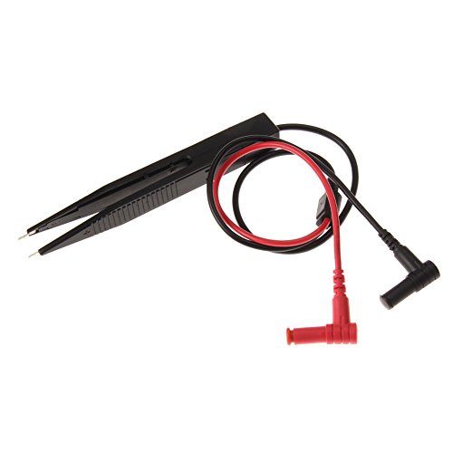 image for UTP New SMD Inductor Test Clip Probe Tweezers for Resistor Multimeter 
